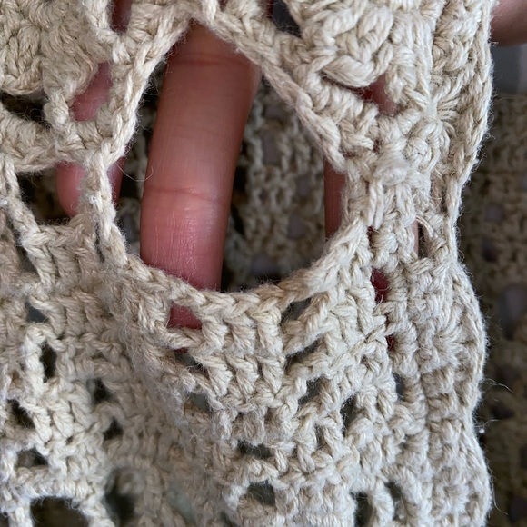 Long Crochet Vest - Picture 9 of 9
